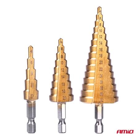 Step Drills, 4 32mm   Set of 3