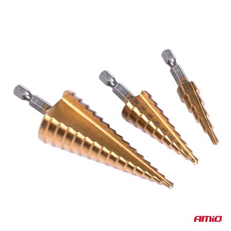 Step Drills, 4 32mm   Set of 3