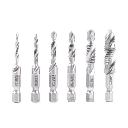 Tap Drill Bits   Set of 6