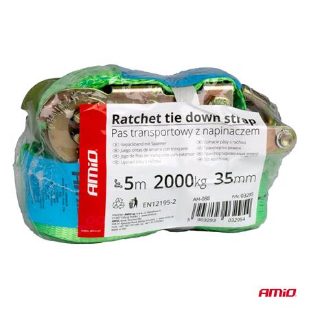 Ratchet Tie Down Strap 2000kg 35mm   5m