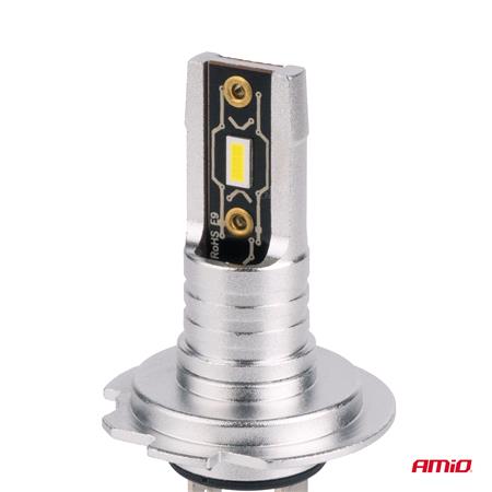 AMIO H mini Series 12V 42W H7 6500K LED Bulbs   Twin Pack