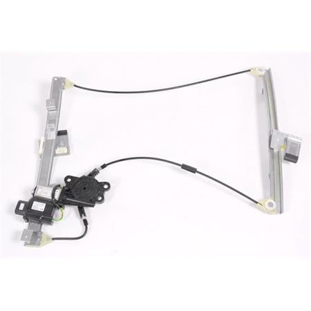 Front Right Electric Window Regulator (with motor, one touch operation) for FORD MONDEO Mk III Estate (BWY), 2000 2007, 4 Door Models, One Touch Version, motor has 6 or more pins