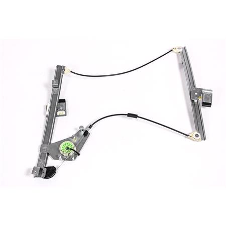 Front Right Electric Window Regulator Mechanism (without motor) for FORD MONDEO Hatchback (B5Y), 2000 2007, 4 Door Models, One Touch/AntiPinch Version, holds a motor with 6 or more pins
