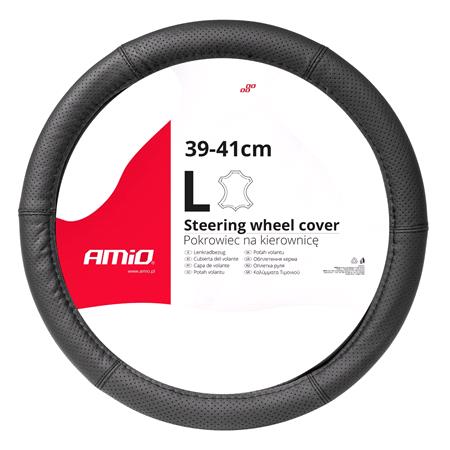 Steering Wheel Cover Leather Series   Grip   39 41cm