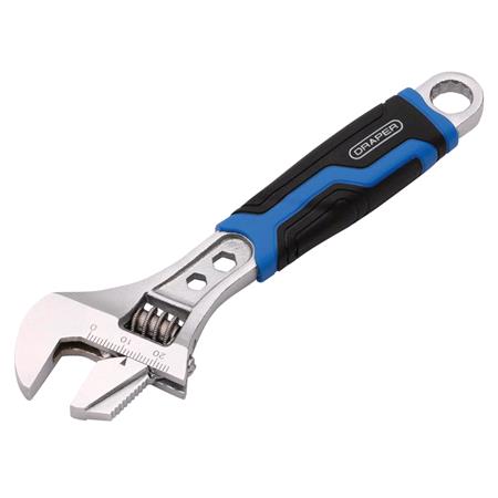 Draper 03570 Reversible Adjustable Wrench, 160mm
