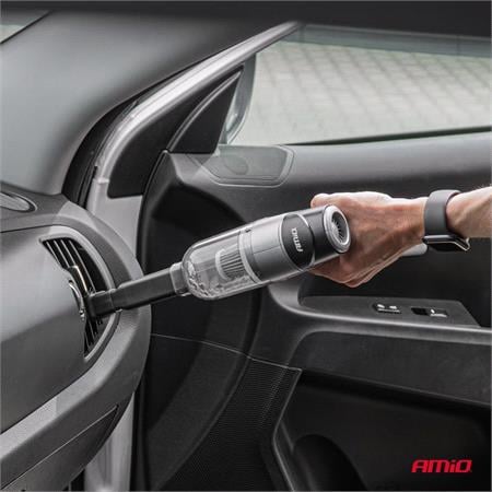 Cordless Car Vacuum Cleaner with HEPA Filter and 6 Nozzles