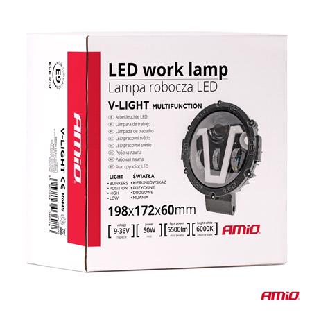 Working lamp Multifunction 9 36V 50W 