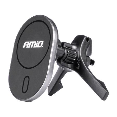 Qi Wireless Charging Air Vent Magnetic Car Phone Holder