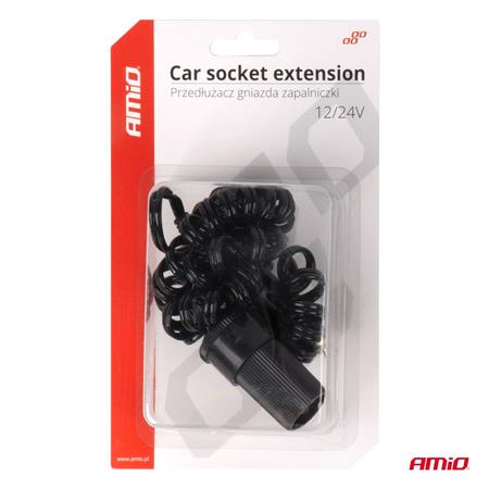 Car Cigarette Lighter Socket Extender 12v/24v   300cm