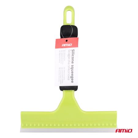 Silicone Window Glass Water Squeegee with Handle 25 cm