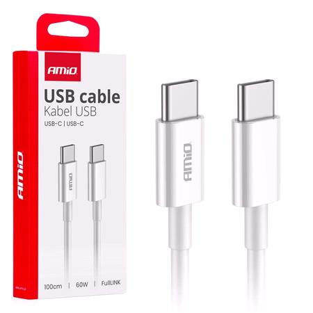 USB C to USB C 60W 100cm Charging Cable