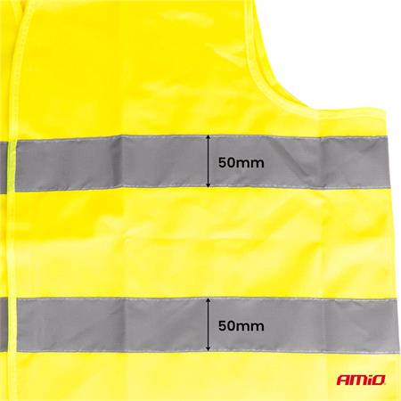 Yellow Hi Vis Vest with Safety Certificate   XL