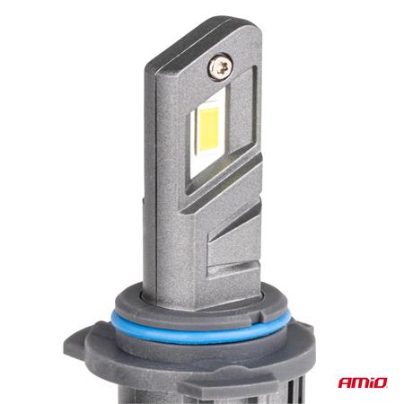 AMIO X5 Winger 12V 50W HB4 6000K LED Headlight Bulbs   Twin Pack