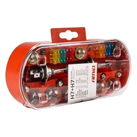 30 Piece H7 Halogen Fuse and Bulb Set