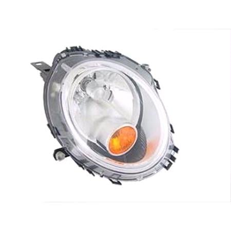 Right Headlamp (With Amber Indicator, Original Equipment) for Mini Clubman 2006 on