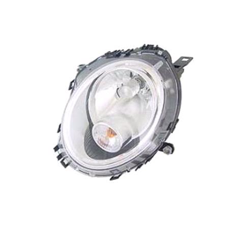 Left Headlamp (With Clear Indicator, Original Equipment) for Mini Clubman 2006 on