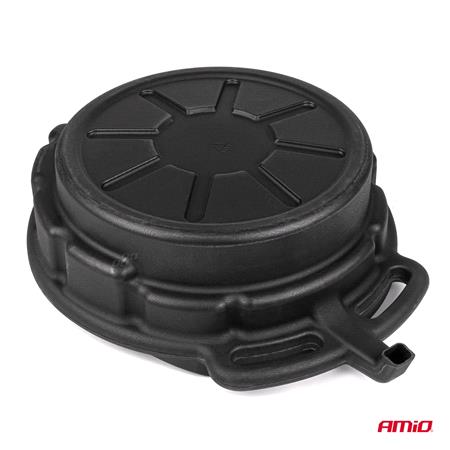 Oil drain pan with funnel 10L, 50cm