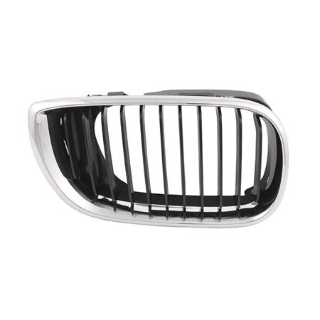 BMW 3 Series, E46, 2002 2005 RH (Drivers Side) Front Bumper Grille