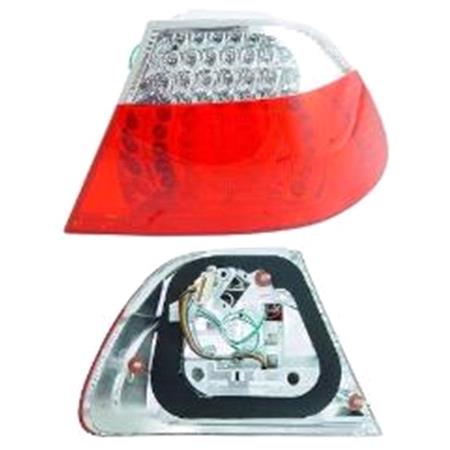 Right Rear Lamp (Outer, Red & Clear LED, Coupe Only) for BMW 3 Series Coupe 2003 2006