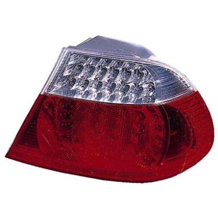 Right Rear Lamp (Outer, Red & Clear LED, Coupe Only, Original Equipment) for Alpina B3 Coupe 2003 to 2006