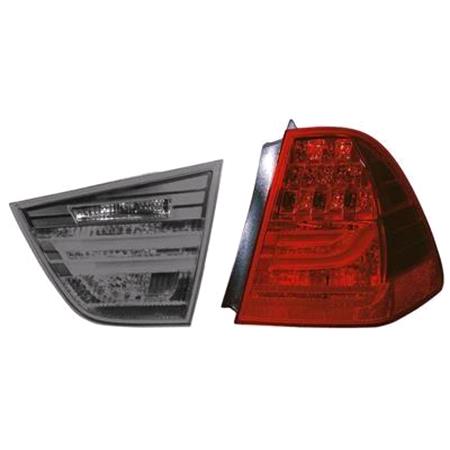 Right Rear Lamp (Outer, On Quarter Panel, LED, Estate Models Only, Original Equipment) for BMW 3 Series Touring 2009 2011