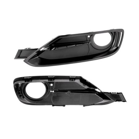 BMW 3 Series 2012 2015 LH (Passengers Side) Front Bumper Grille, With Hole For Fog Lamp, For Sportline Models, Not For M Tech or Luxury Models