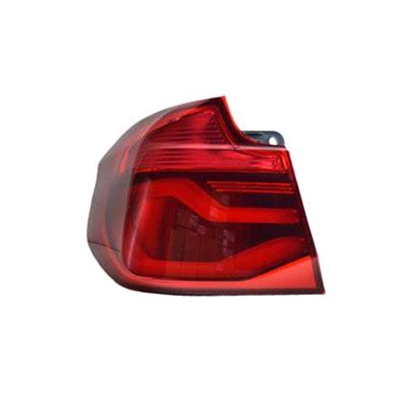 Left Rear Lamp (Outer, On Quarter Panel, LED, Original Equipment) for BMW 3 Series Grand Turismo 2017 to 2019