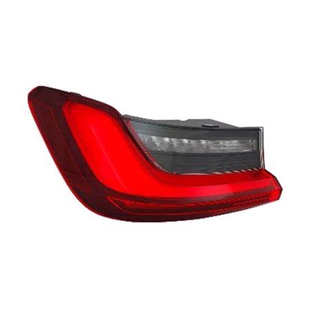 Left Rear Lamp (Outer, On Quarter Panel, LED, Saloon Models) for BMW 3 2022 on