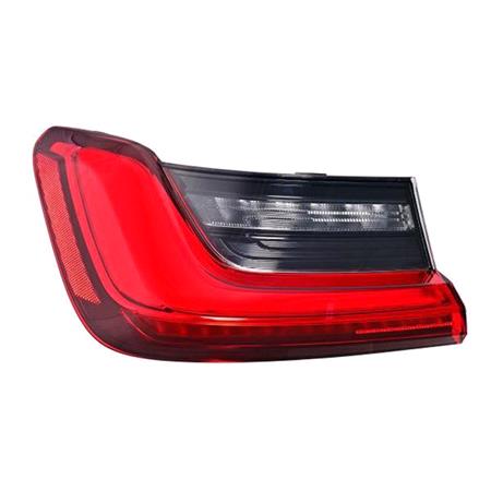 Left Rear Lamp (Outer, On Quarter Panel, LED, Original Equipment) for BMW 3 Series 2018 to 2022