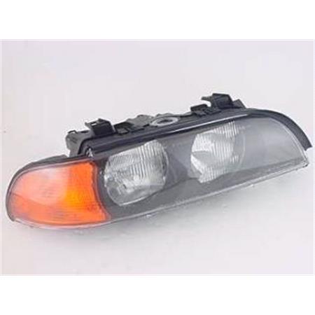 Right Headlamp (Amber Indicator) for BMW 5 Series Touring 1996 2000