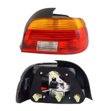 Right Rear Lamp (Amber Indicator, Saloon, Original Equipment) for BMW 5 Series 2001 2003