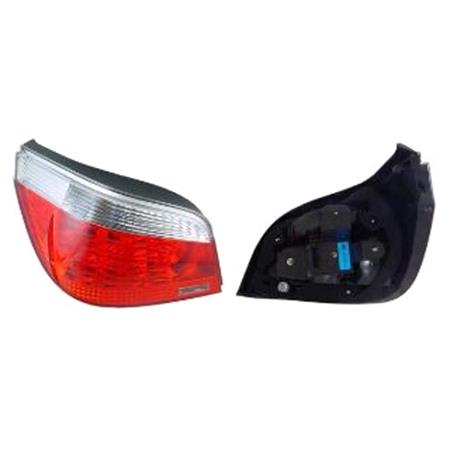 Left Rear Lamp (Saloon, Supplied With Bulbholder, Original Equipment) for BMW 5 Series 2003 2007