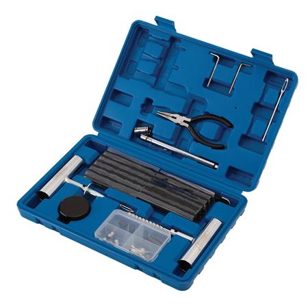 Draper 04139 Tyre Puncture Repair Kit for Tubeless Wheels   65 Piece