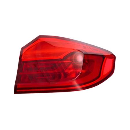 Right Rear Lamp (Outer, On Quarter Panel, LED, Saloon Only, Original Equipment) for BMW 5 Series 2017 on