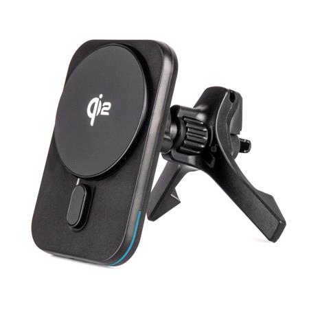 Fast Magnetic Wireless Vent or Dashboard Car Charger Qi2 15W