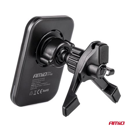 Fast Magnetic Wireless Vent or Dashboard Car Charger Qi2 15W
