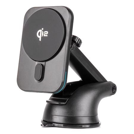 Fast Magnetic Wireless Winscreen and Dashboard Car Charger Qi2 15W