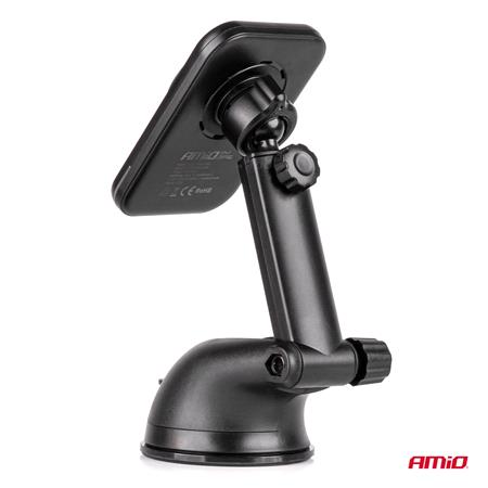 Fast Magnetic Wireless Winscreen and Dashboard Car Charger Qi2 15W