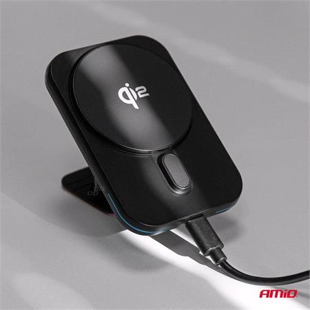 Fast Magnetic Wireless Vent or Dashboard Car Charger Qi2 15W
