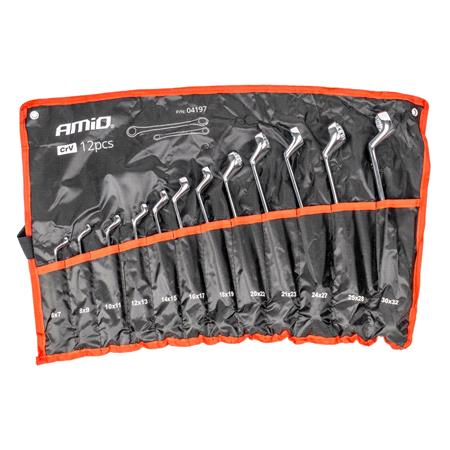 Bent Ring Spanners 6 32mm   Set of 12