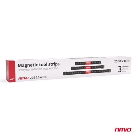 Magnetic Strips Tool Holders Set   1x20cm 1x30,5cm 1x46cm