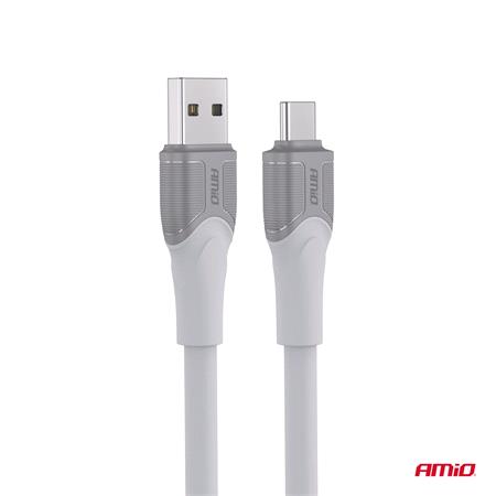 AMIO Cable USB A to TYPE C 60W FullLink   200cm