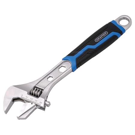 Draper 04300 Reversible Adjustable Wrench, 307mm