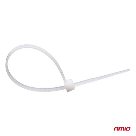 White Cable Ties 2.5×150mm   Pack of 100