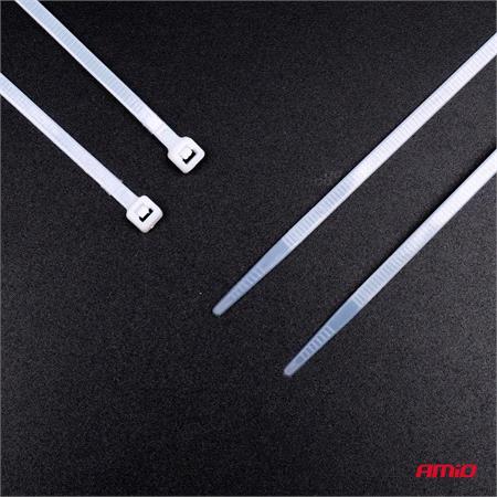 White Cable Ties 2.5×150mm   Pack of 100