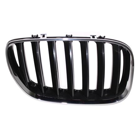 Bmw X5 Series E53 2004 2006 Grille R.H. (Drivers Side), Chrome