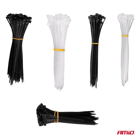 Multicoloured Plastic Cable Ties   Set of 500