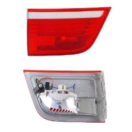 Left Rear Lamp (Inner, On Boot Lid, Original Equipment) for BMW X5 2007 on