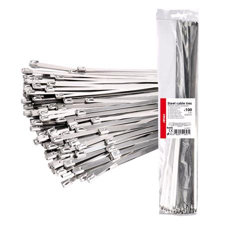 Stainless Steel Cable Ties 7.9x600mm   Pack of 100