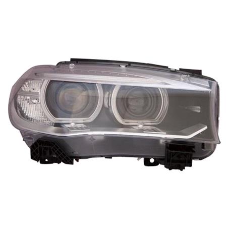 Right Headlamp (Bi Xenon, Takes D1S Bulb, Without Curve Light, Original Equipment) for BMW X5 2014 2018